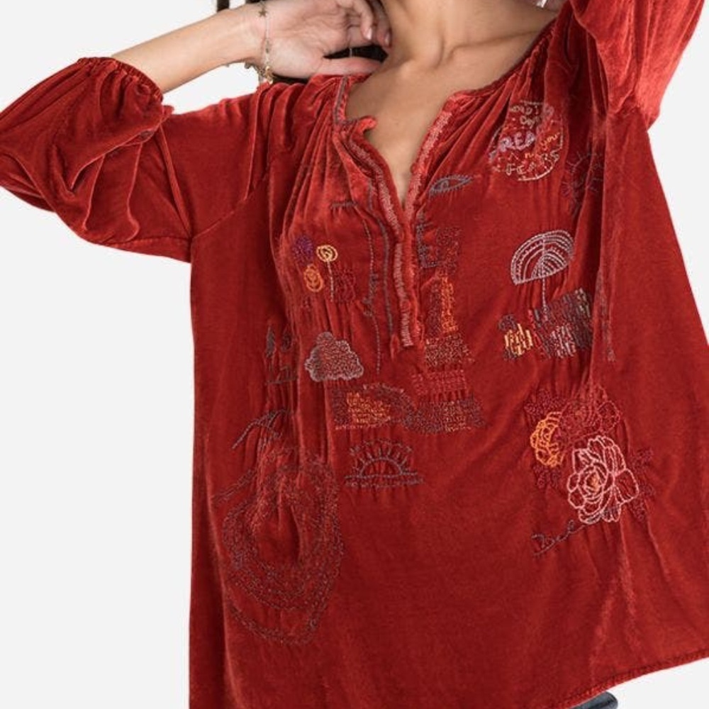 NWT Johnny Was Zuri Blouse